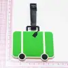 Cartoon PVC soft rubber luggage tags and travel boarding passes Application Scenario